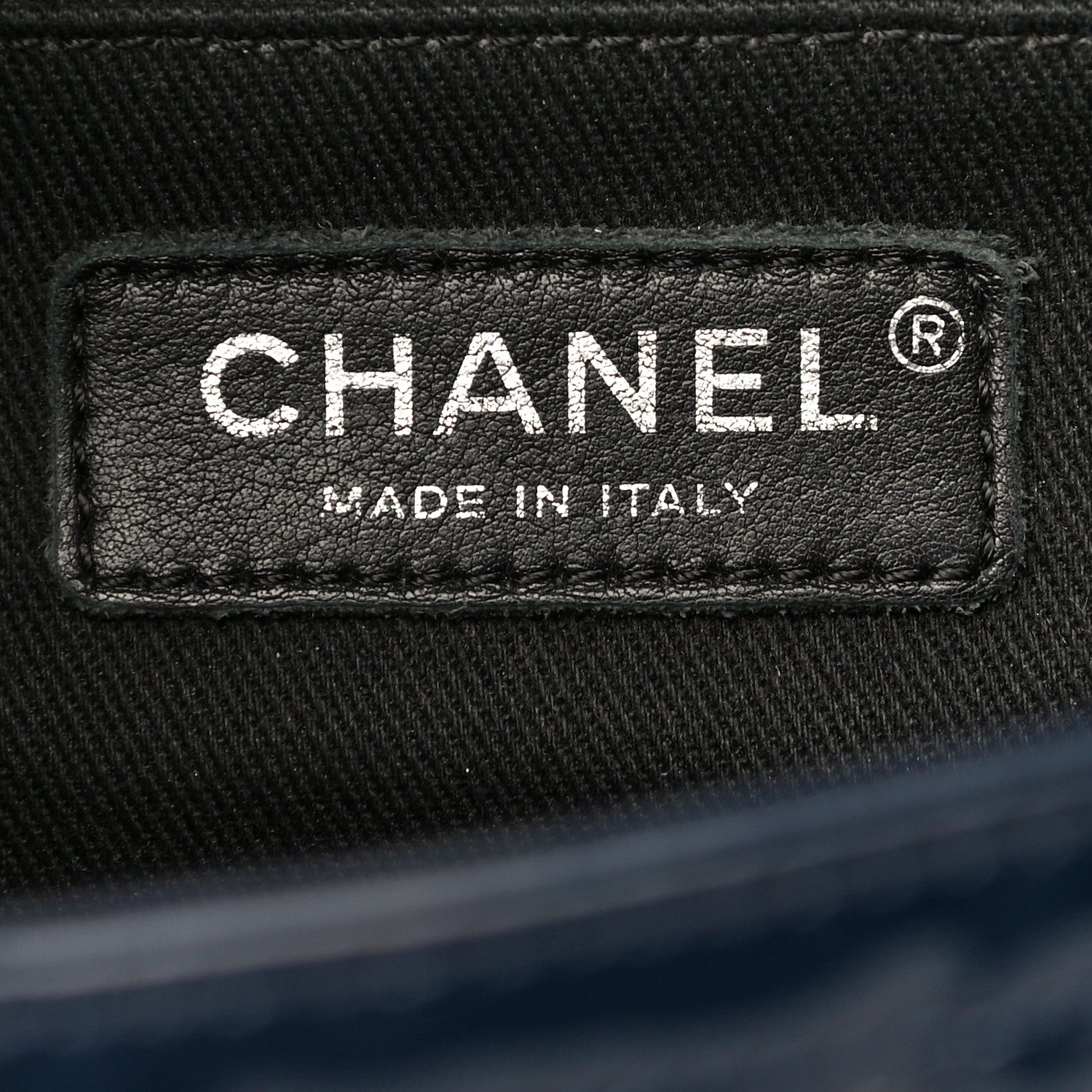 Chanel Patent Quilted Large Coco Shine Accordion Flap Dark Navy Blue 6 of 18
