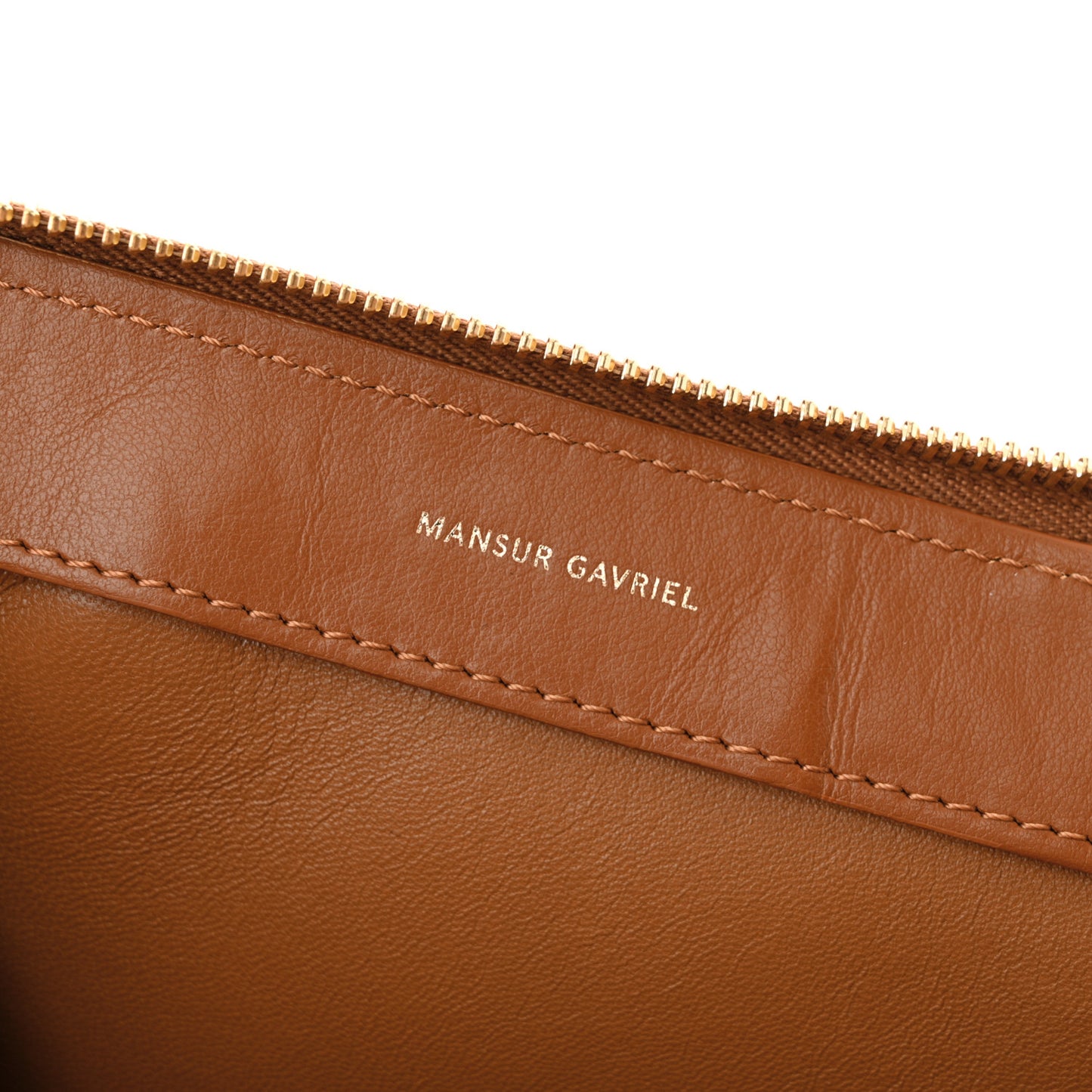 Smooth Calfskin M Frame Bag Camel