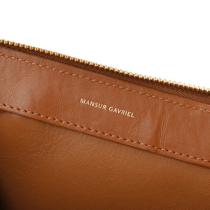 Mansur Gavriel Smooth Calfskin M Frame Bag Camel 6 of 15