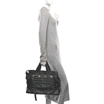 Chloe Calfskin Tracy Tote Full Blue 2 of 10