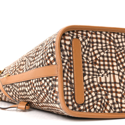 MCM Visetos Medium Liz Reversible Shopper Tote Cognac 14 of 15