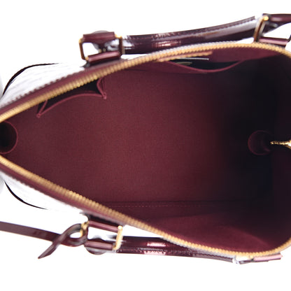 Louis Vuitton Vernis Alma PM Rouge Fauviste 5 of 10