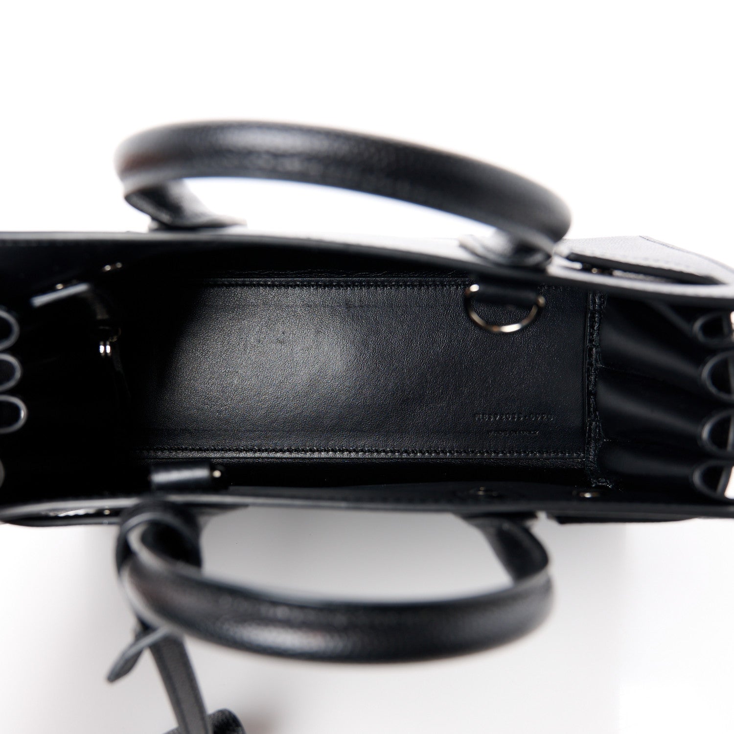 Saint Laurent Grain de Poudre Nano Sac De Jour Black 5 of 12