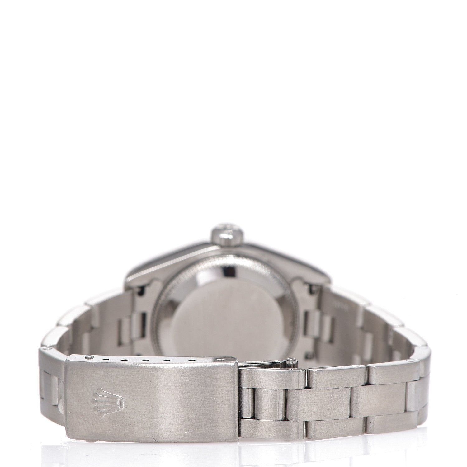Rolex Stainless Steel 18K White Gold 26mm Oyster Perpetual Datejust Watch White Roman 79174 3 of 5