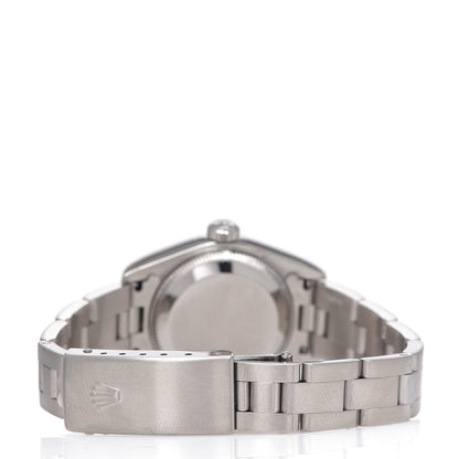 Rolex Stainless Steel 18K White Gold 26mm Oyster Perpetual Datejust Watch White Roman 79174 3 of 5