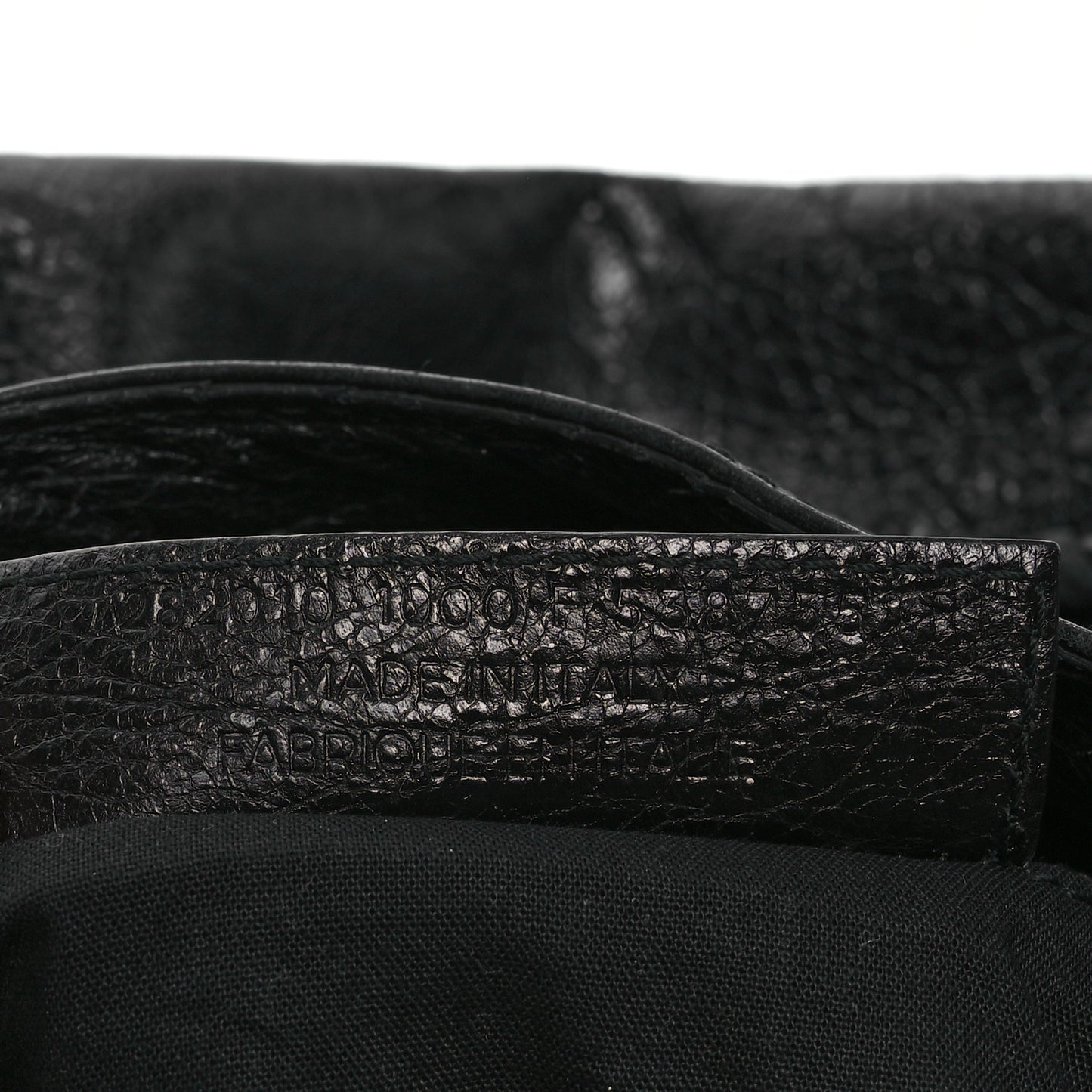 Agneau Classic Hardware Velo Black