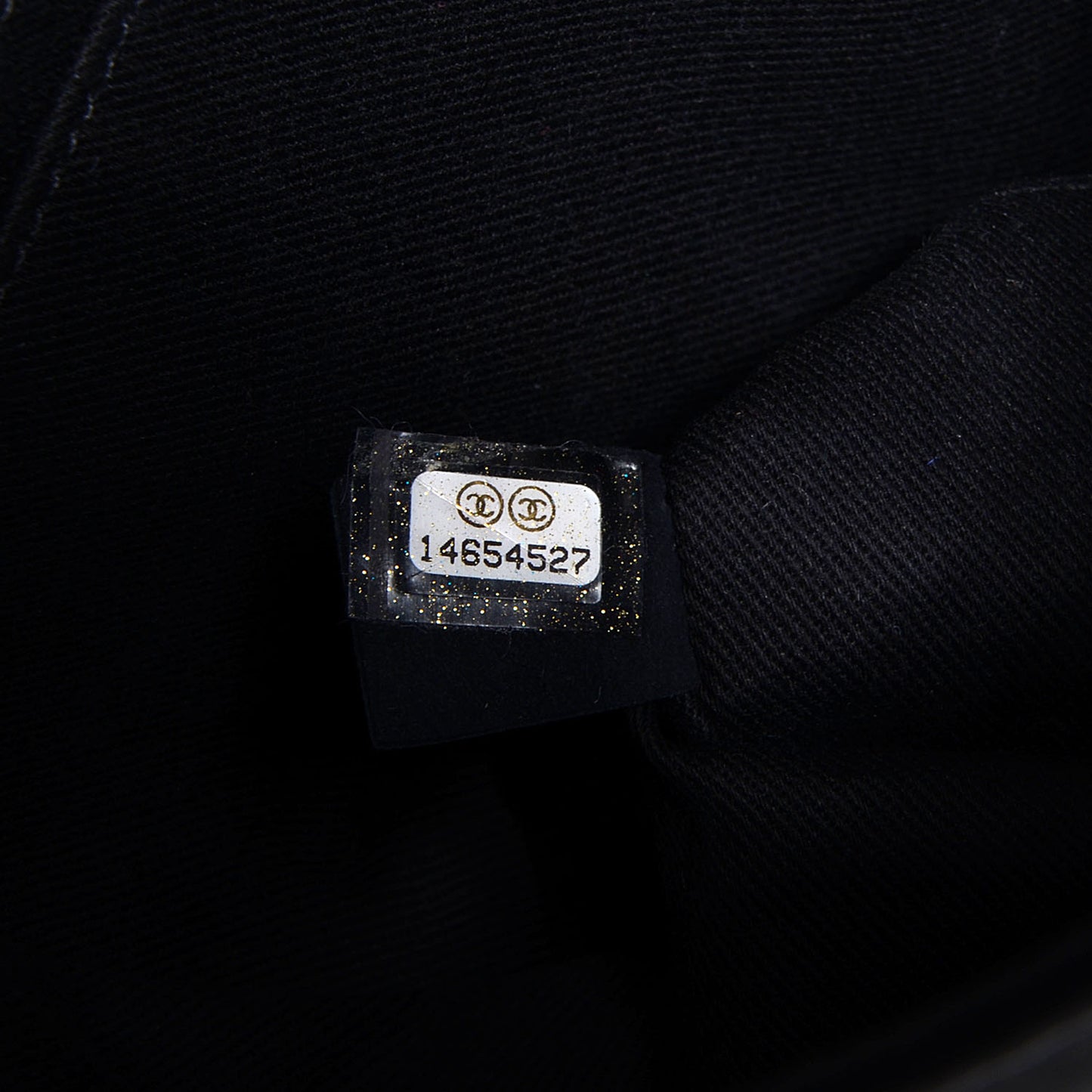 Calfskin Quilted In the Business Flap Bag Black