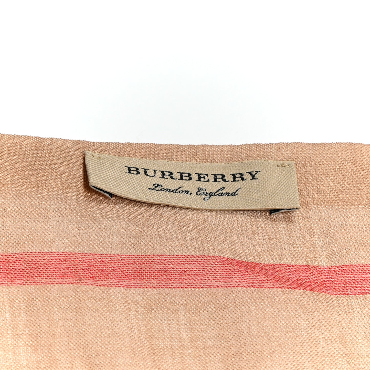 Wool Silk Gauze Giant Check Lightweight Scarf Camel
