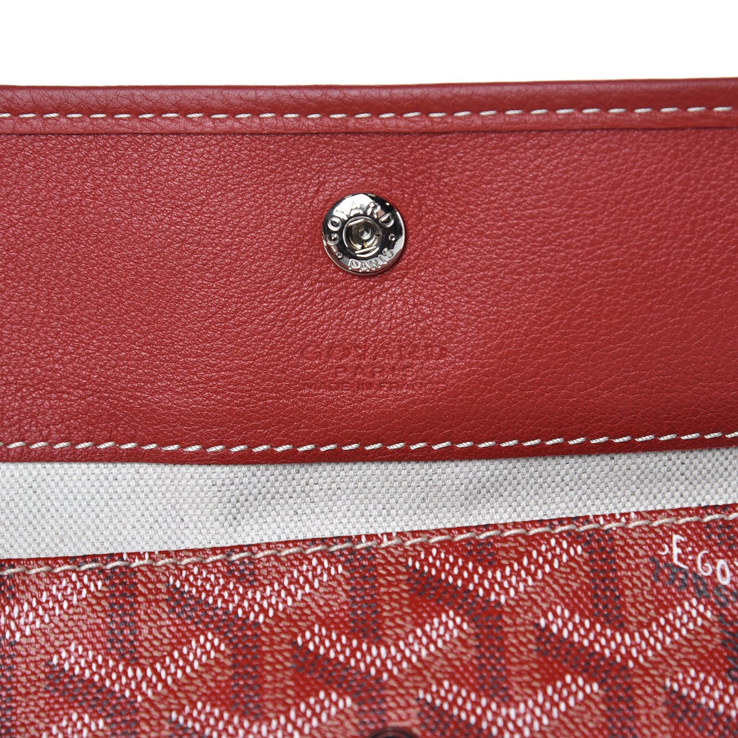 Goyardine Saint Louis GM Red