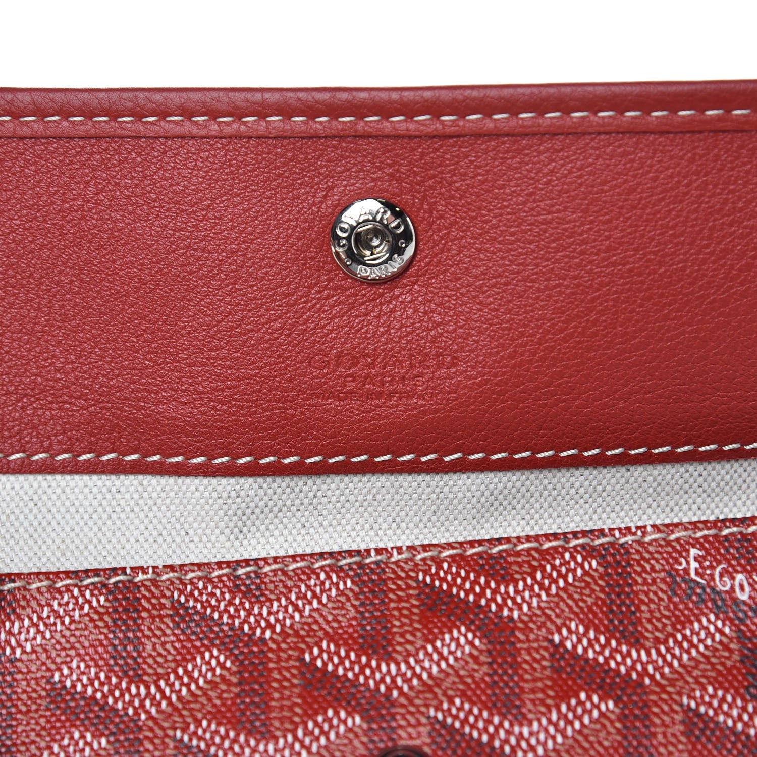 Goyard Goyardine Saint Louis GM Red 6 of 12