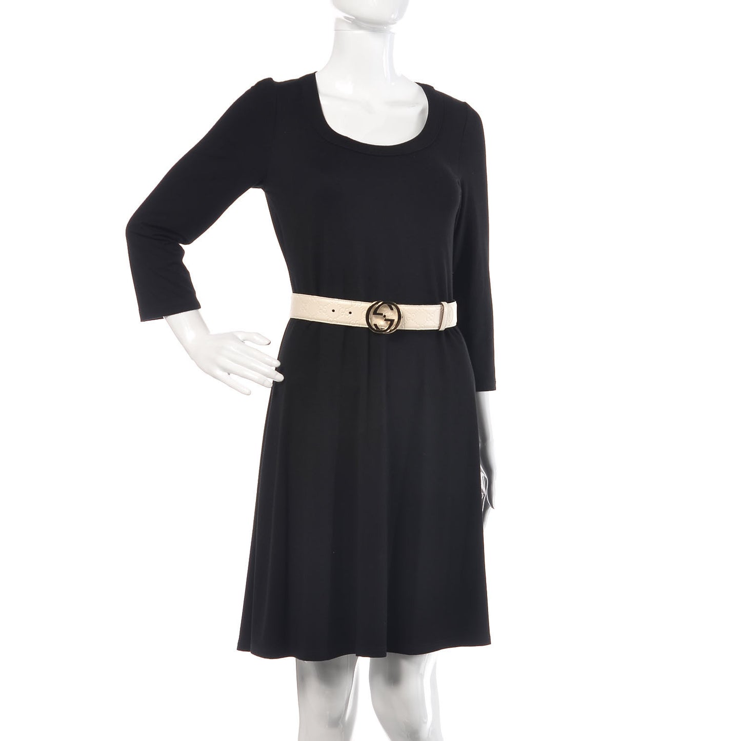 Guccissima Interlocking G Belt 70 28 Off White