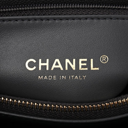 Chanel Caviar Quilted Small Coco Handle Flap Dark Grey 6 of 11