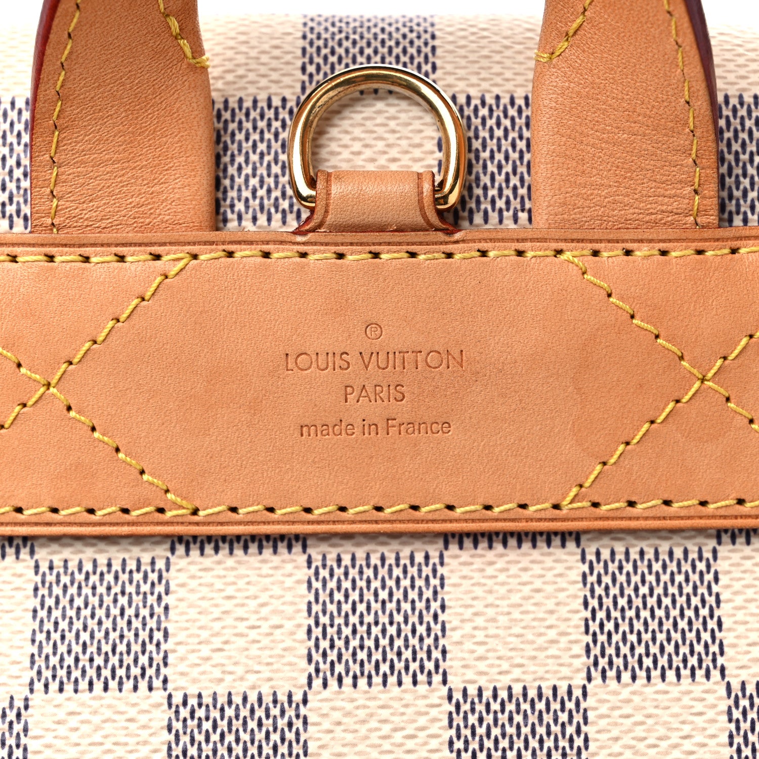 Louis Vuitton Damier Azur Sperone BB Backpack 6 of 14