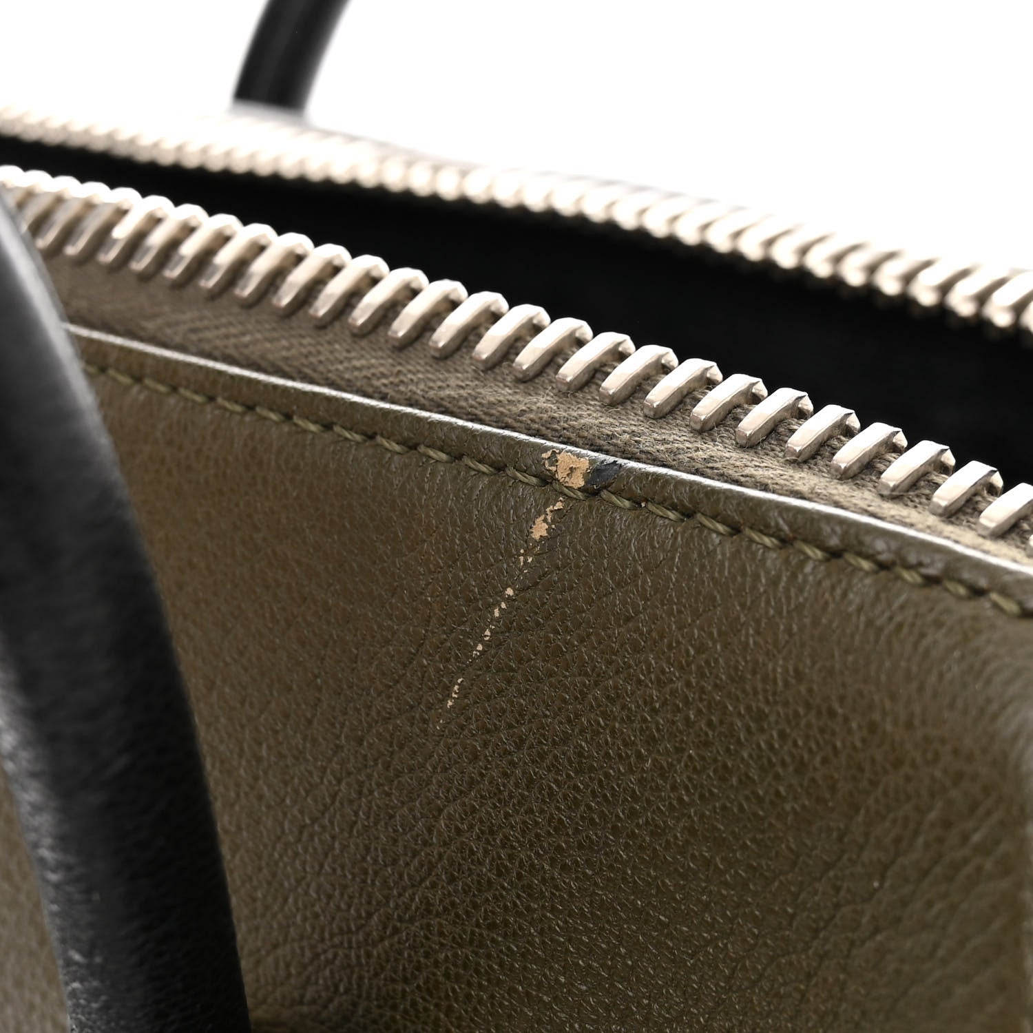 Givenchy Sugar Goatskin Medium Tri-Color Antigona Khaki Black 13 of 16