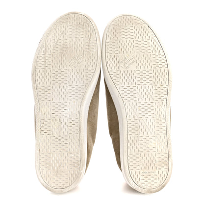 Louis Vuitton Suede Calfskin LV Soft Sneakers 9 Beige 6 of 11
