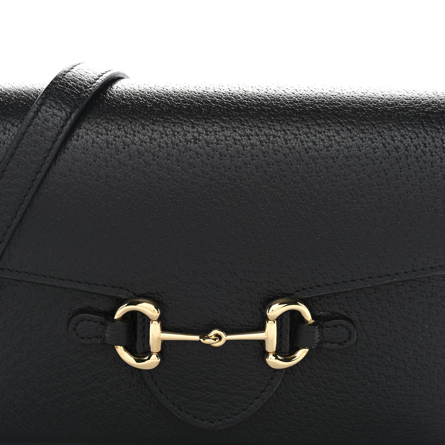 Calfskin Horsebit 1955 Shoulder Bag Black
