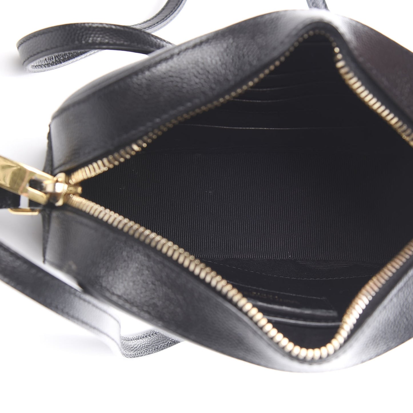 Grain De Poudre Small Classic Monogram Camera Bag Black