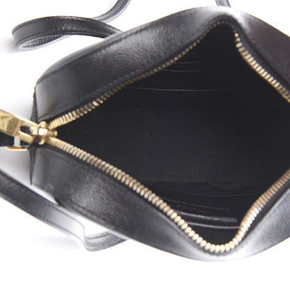 Saint Laurent Grain De Poudre Small Classic Monogram Camera Bag Black 5 of 13