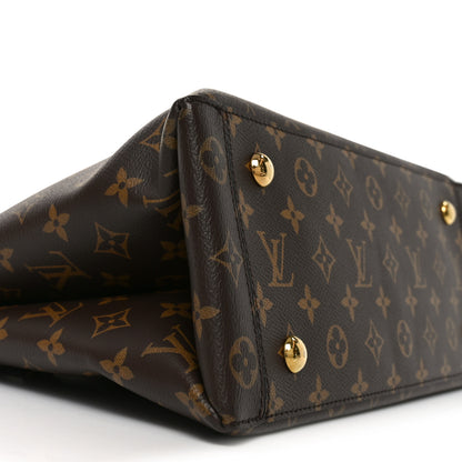 Louis Vuitton Monogram Flower Tote Black 8 of 9