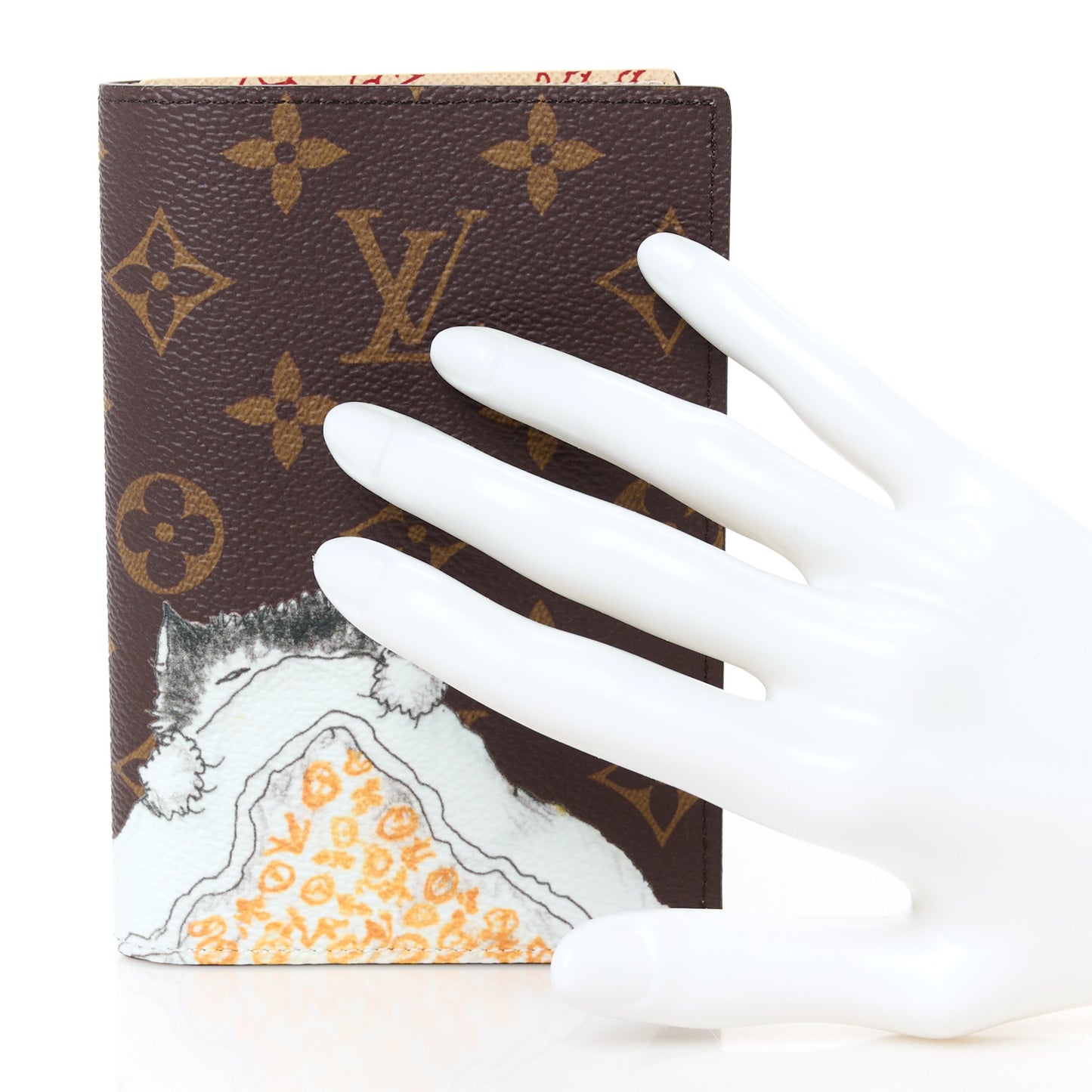 Monogram Travels With Grace Coddington Passport Cover
