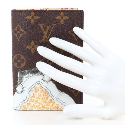 Louis Vuitton Monogram Travels With Grace Coddington Passport Cover 2 of 8