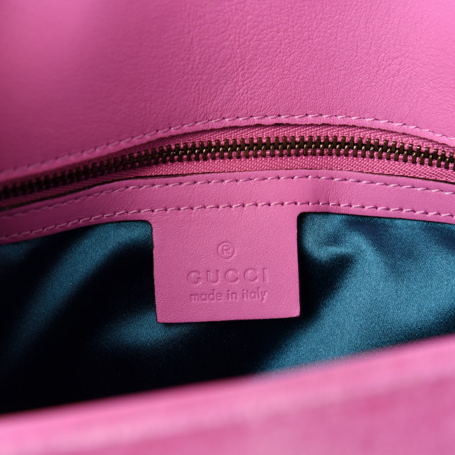 Gucci Velvet Matelasse Marquise Crystals Embroidered Small GG Marmont Shoulder Bag Malva 9 of 11
