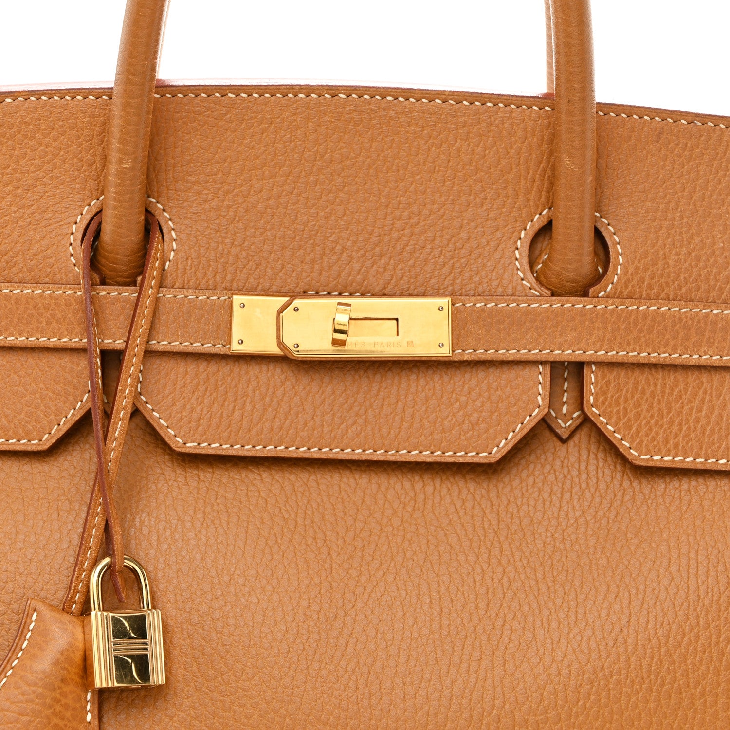 Hermes Ardennes Birkin 40 Gold 8 of 11