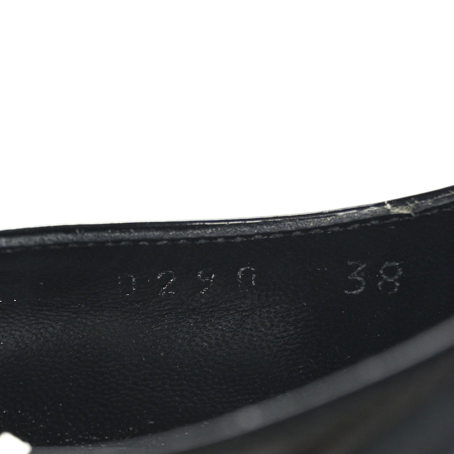 Louis Vuitton Patent Monogram Uniformes Pumps 38 Black 7 of 7