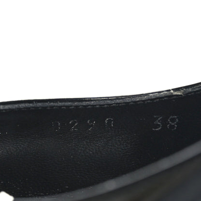 Louis Vuitton Patent Monogram Uniformes Pumps 38 Black 7 of 7