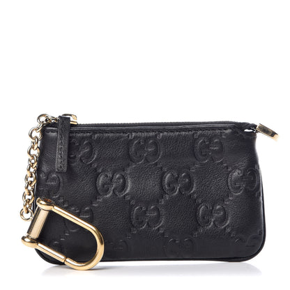 Gucci Guccissima Key Case Black 1 of 7
