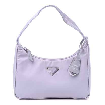 Prada Re-Nylon Saffiano Mini Re-Edition 2000 Bag Glicine 1 of 11