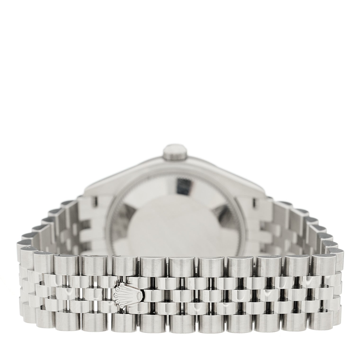 Rolex Stainless Steel 18K White Gold 31mm Oyster Perpetual Datejust Watch Silver 278274 3 of 5