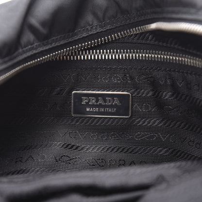 Prada Nylon Vela Messenger Bag Black 5 of 9