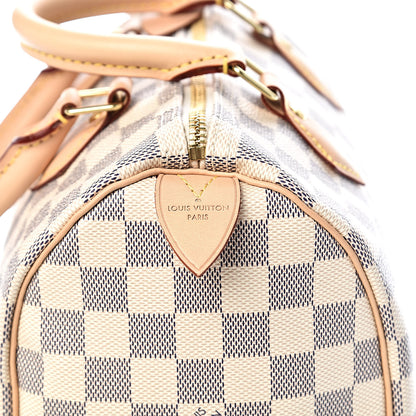 Louis Vuitton Damier Azur Speedy 25 6 of 10