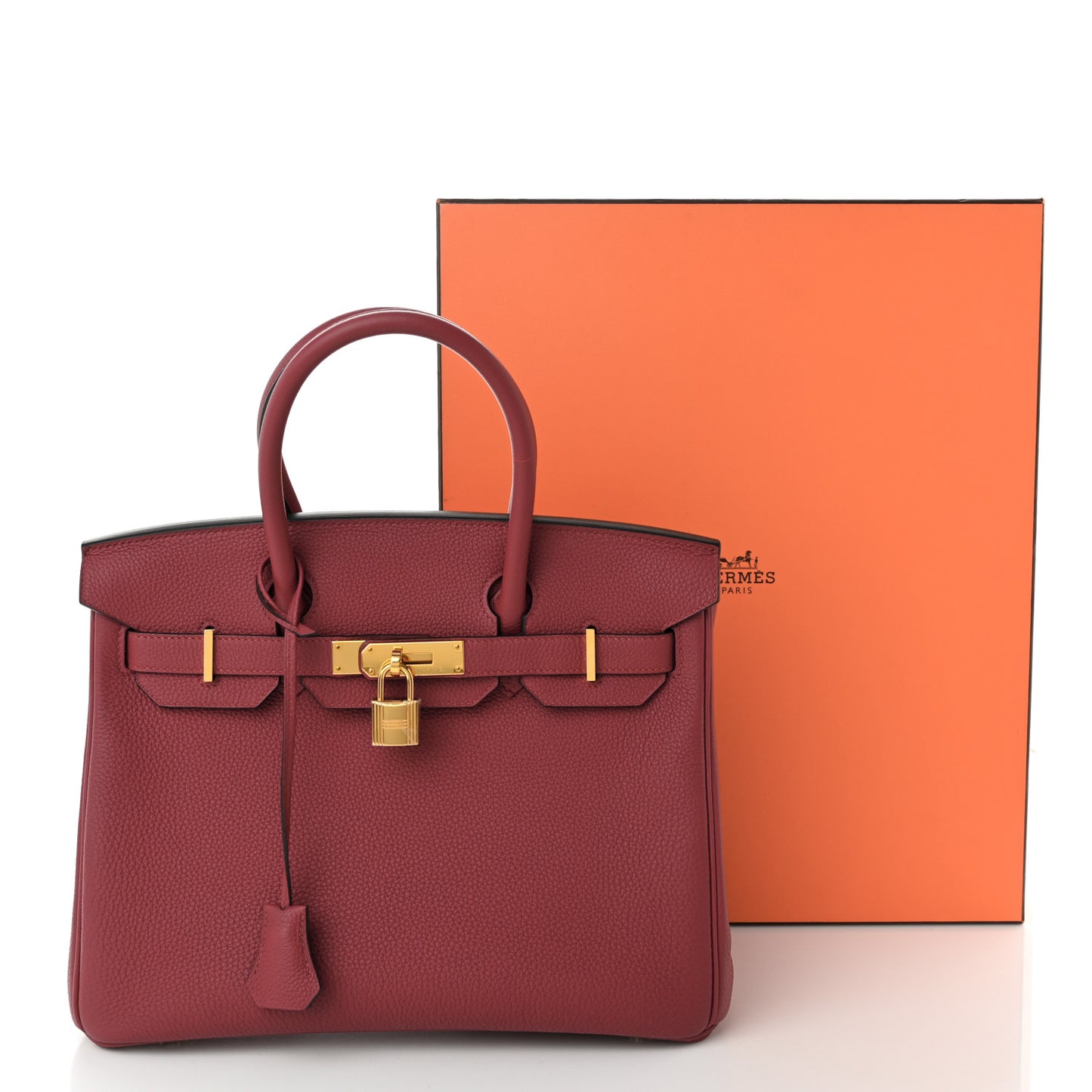 Togo Birkin 30 Rouge Grenat