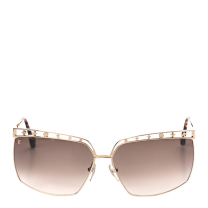 Louis Vuitton Dorothy PM Sunglasses Z0176U Gold 4 of 6