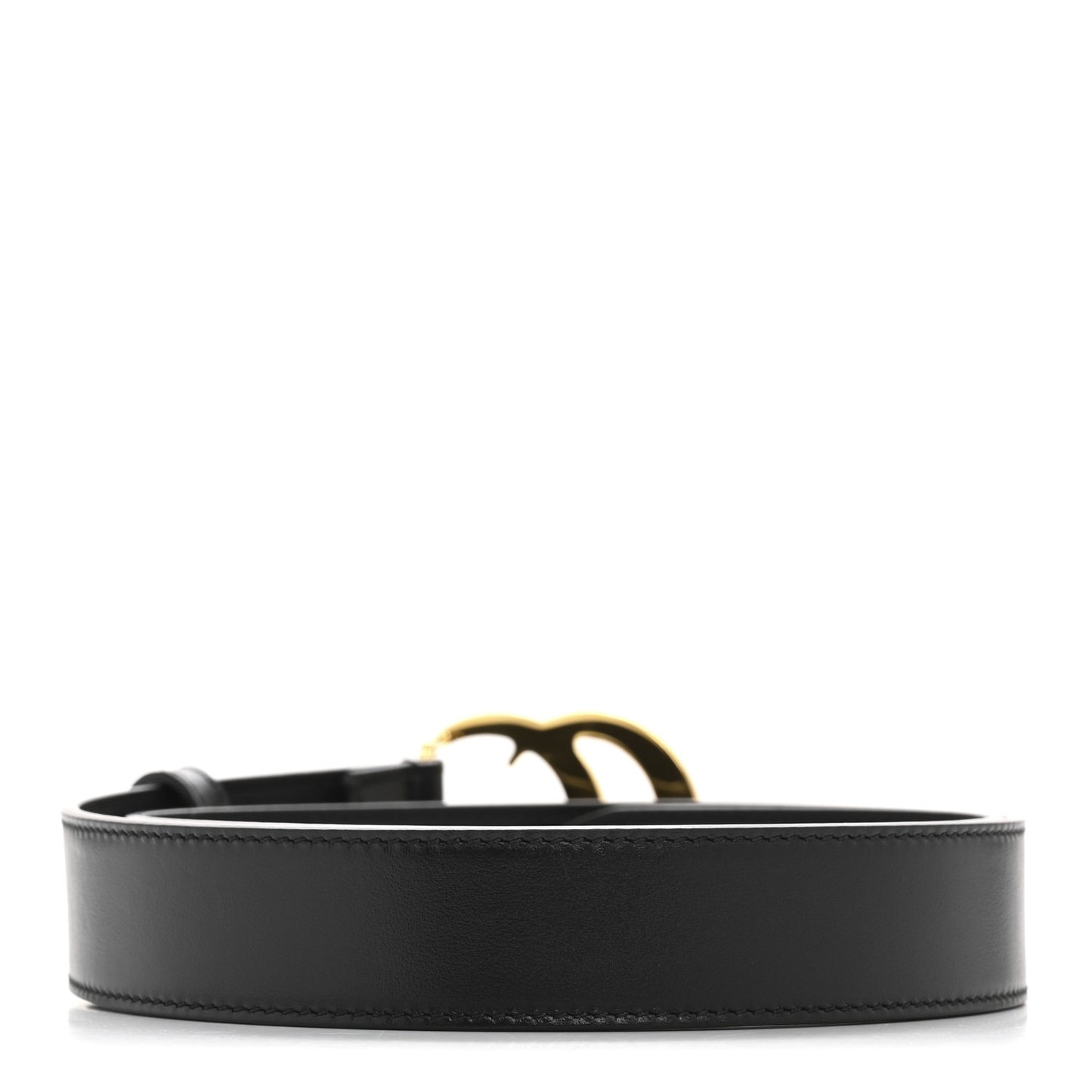 Calfskin Double G 30mm Belt 80 32 Black