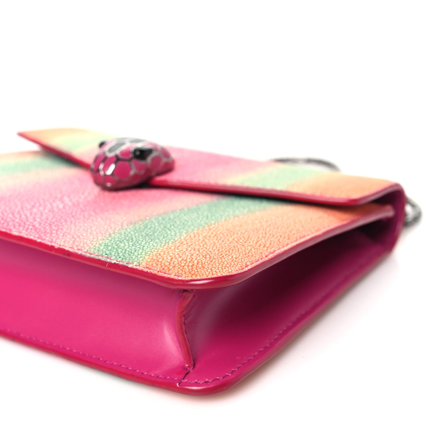 Galuchat Serpenti Forever Crossbody Bag