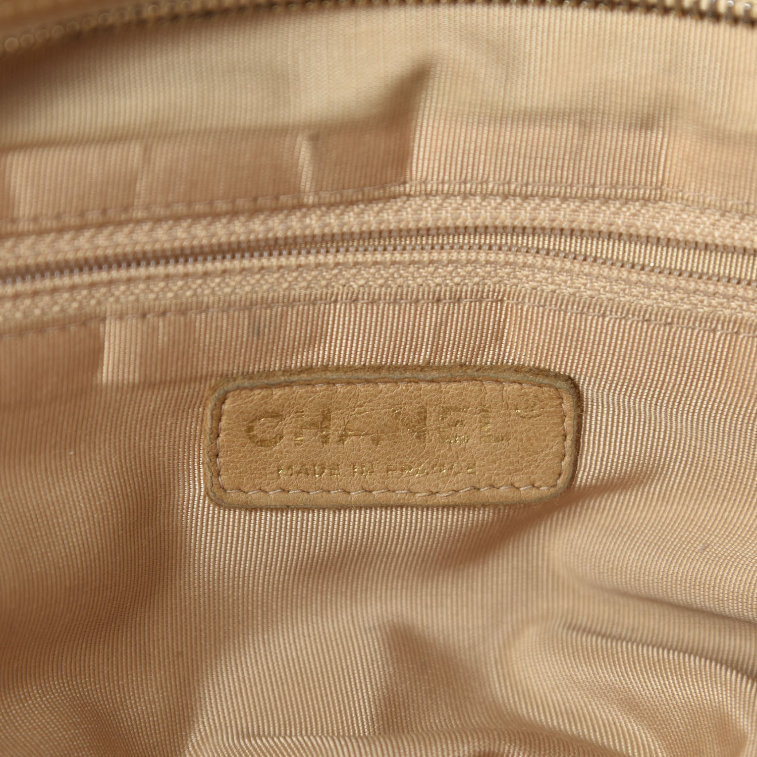 Chanel Caviar Quilted Grand Timeless Tote GTT Beige 8 of 12