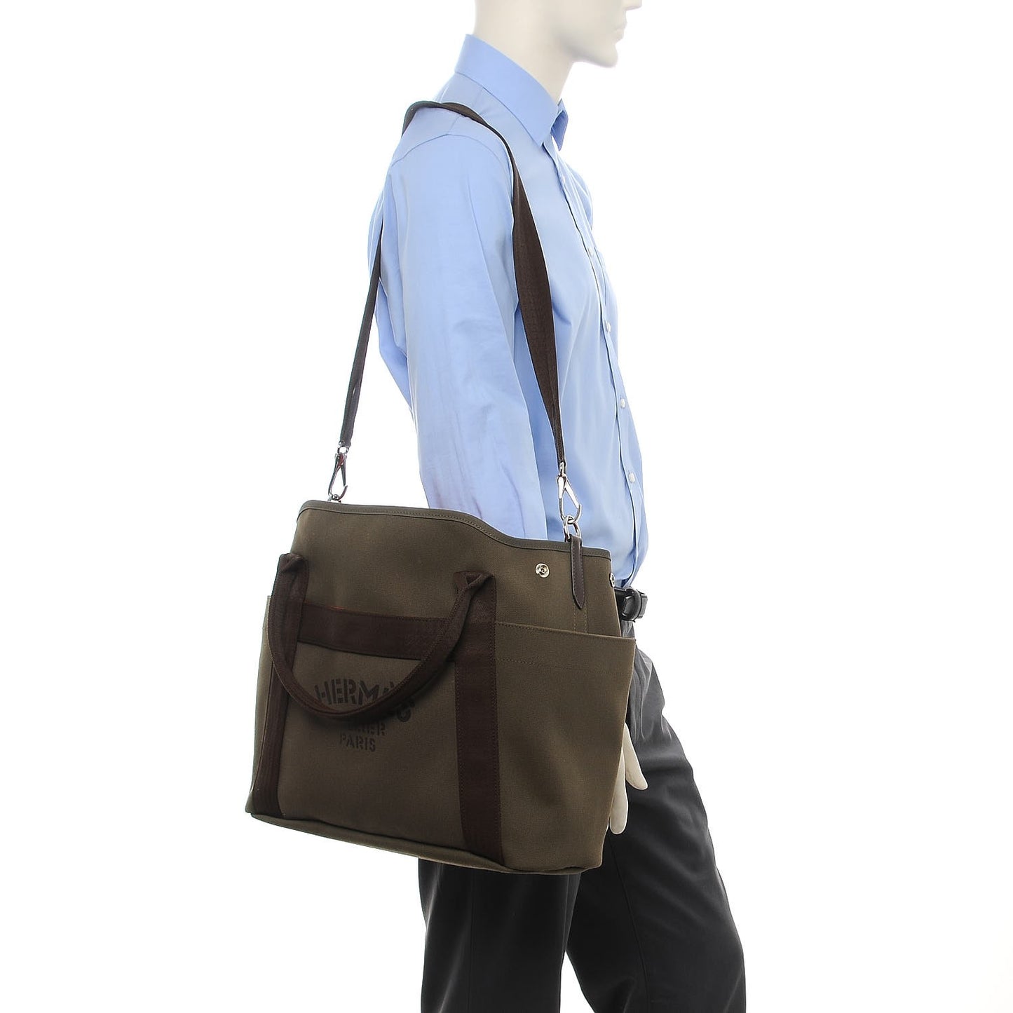 Toile Sac De Pansage Groom Kaki Feu