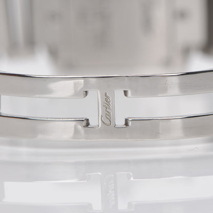 Cartier Stainless Steel 20mm Tank Francaise Quartz Watch 7 of 8