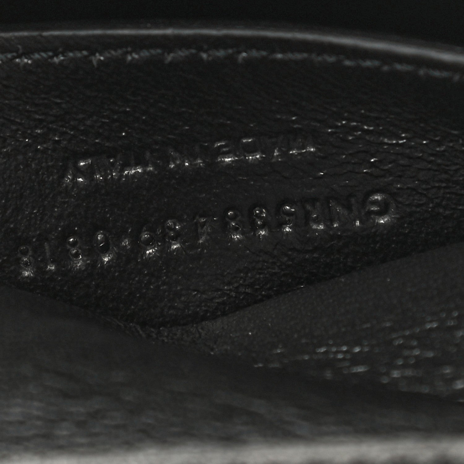 Saint Laurent Lambskin Matelasse Monogram Small Vicky Chain Bag Black 9 of 17