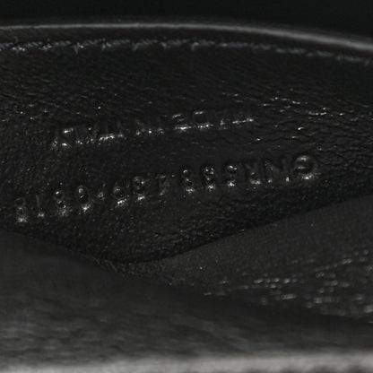 Saint Laurent Lambskin Matelasse Monogram Small Vicky Chain Bag Black 9 of 17
