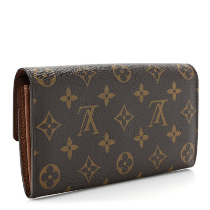 Louis Vuitton Monogram Sarah Wallet 3 of 12
