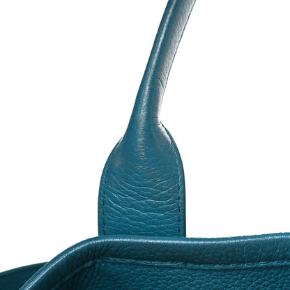 Marc Jacobs Grained Calfskin Medium The Tote Bag Blue 11 of 13