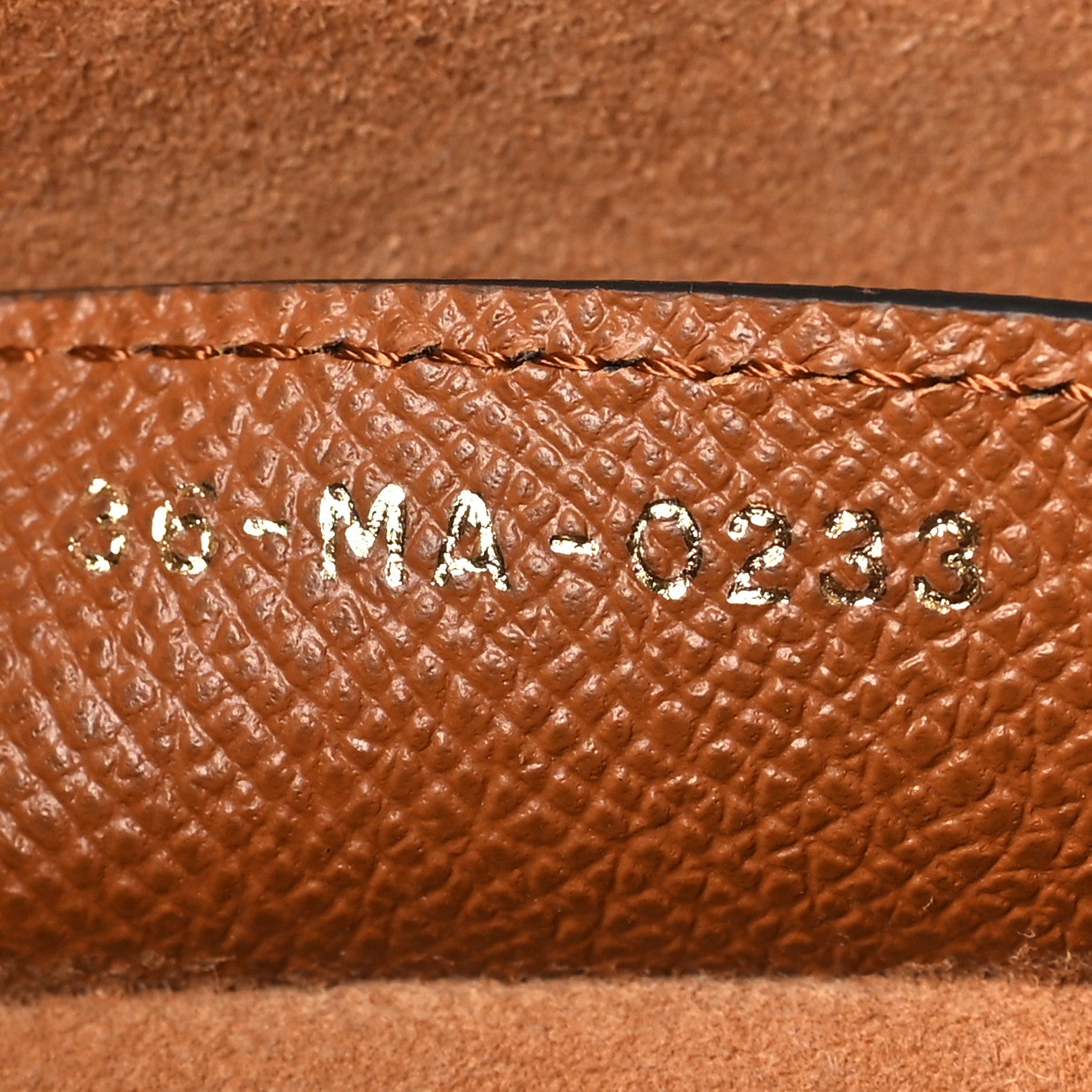 Christian Dior Grained Calfskin Saddle Bag With Strap Camello 6 of 9