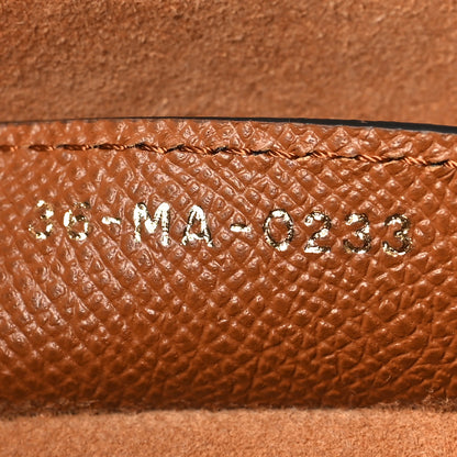 Christian Dior Grained Calfskin Saddle Bag With Strap Camello 6 of 9