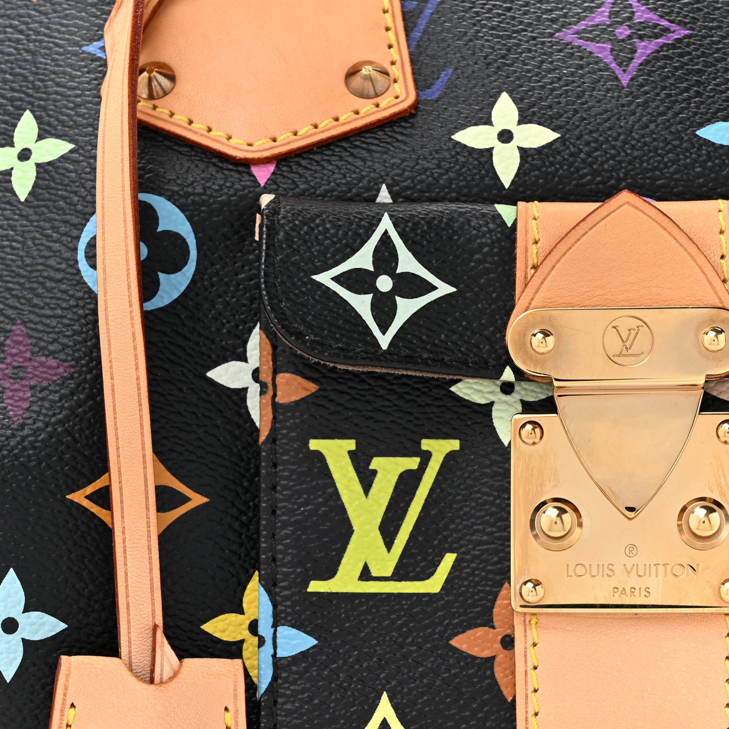 Monogram Multicolor Speedy 30 Black