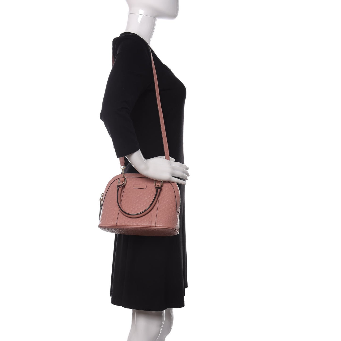 Microguccissima Mini Dome Bag Soft Pink
