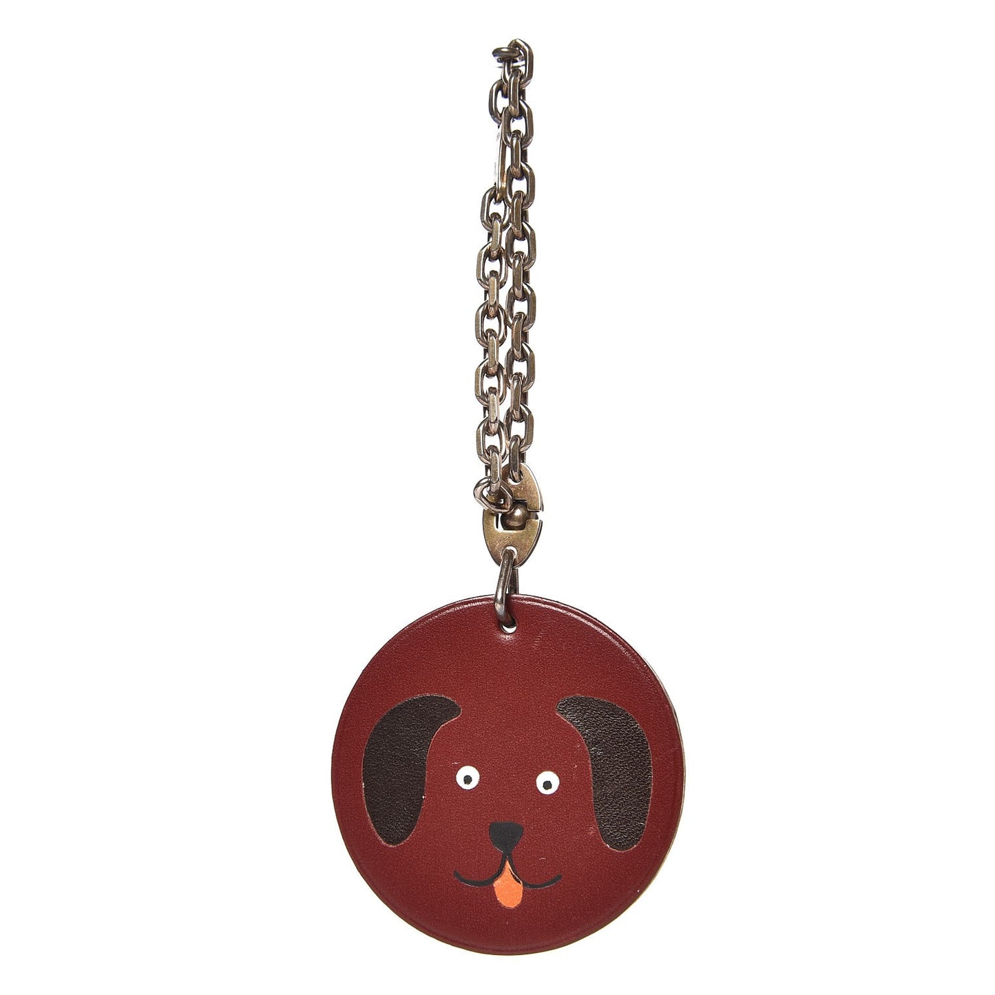 Swift Dog Key Chain Bag Charm Rouge H